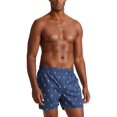 thumbnail image 2 of Polo Ralph Lauren Mens Classic Fit Woven Cotton Boxers (Medium,Navy/Yellow/Blue), 2 of 6