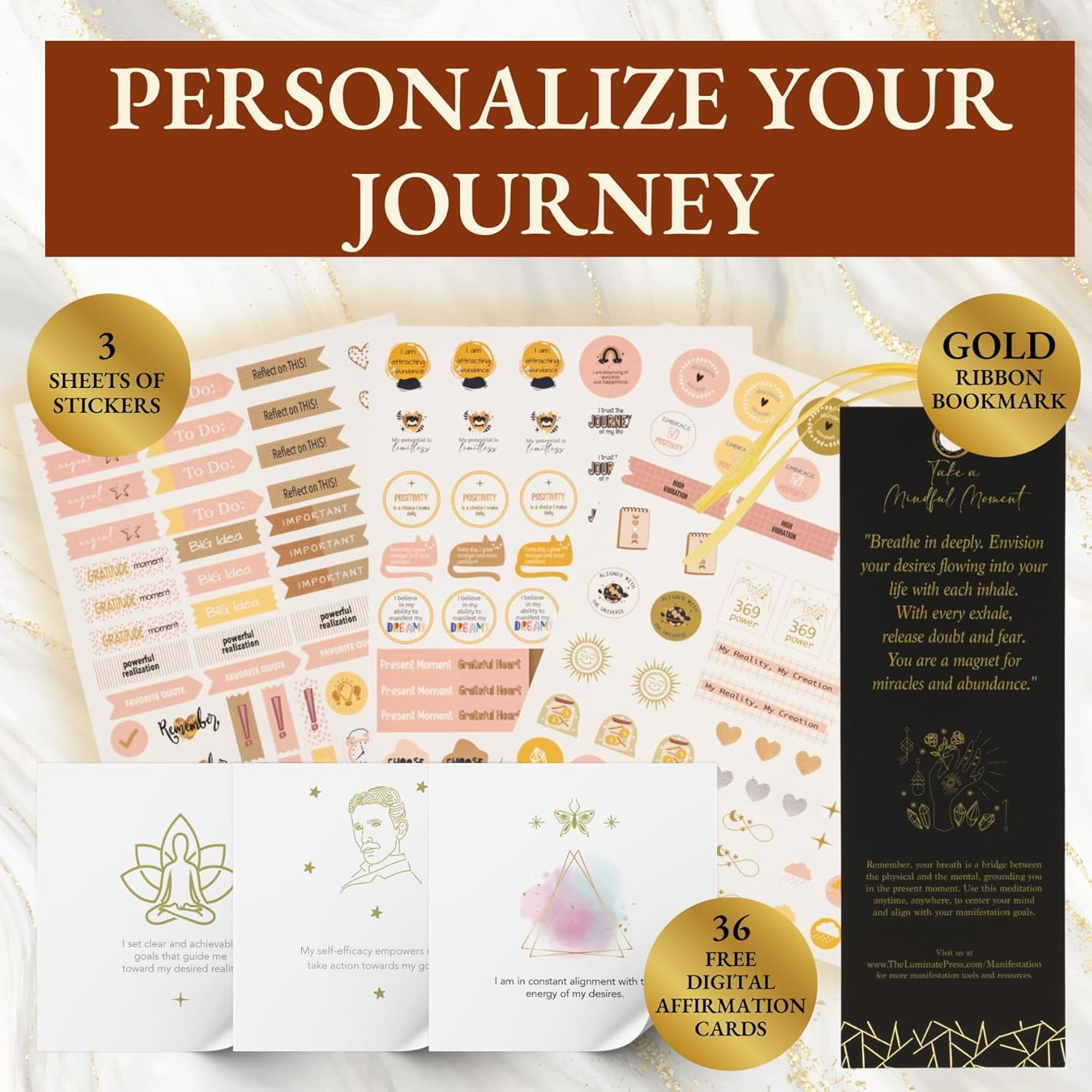 The Ultimate Project 369 Manifestation Journal: A Guided 369 Journal to Unlock Your Limitless Potential - Presented in Luxurious Gift-Ready Packaging