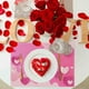 thumbnail image 4 of Mantel individual de lino con estampado de San Valentín, para mesa de restaurante, aislante, estilo occidental, para cenas a la luz de las velas, 45,7 x 30,5 cm, 4 of 6