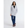 thumbnail image 2 of Free Assembly Women's Oversized Cable Cardigan Sweater with Long Sleeves, Midweight, Sizes XS-XXL, 2 of 5