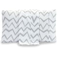 thumbnail image 5 of Mocassi Pattern Printed Pillowcases 2-Piece Set Egyptian Quality 1500 Thread Count Timeless Classic Designs Soft and Smooth Weave, Wrinkle Resistant, Chevron Queen Pilllowcase, Gray, 5 of 5