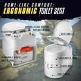 thumbnail image 2 of SereneLife Brand Outdoor Portable Cassette Toilet W/ Detachable Waste Holding Tank & Level Indicator, 2 of 7