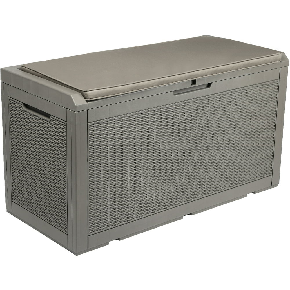 DWVO 100 Gallon Deck Box Patio Storage Bin Outdoor Container Storage