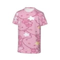 thumbnail image 3 of Boys Girls Hello Kitty Shirt Graphic T-Shirt Crewneck Short Sleeve 3d Colorful Tops Tees, 3 of 6