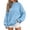 Light Blue, variant on Women’s Oversized Mock Neck Knit Pullover Sweater Long Sleeve Loose Fit Knitted Jumper Ladies Casual Everyday Sweater Top,Sizes S-3XL