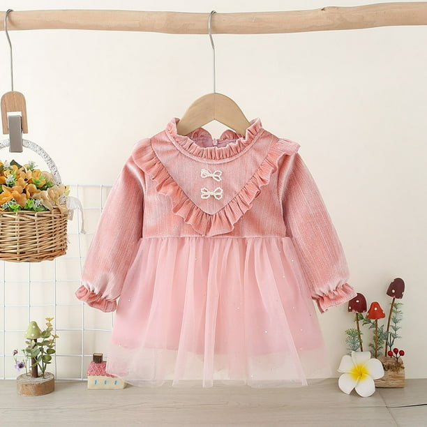 strapless open back dress Pink and red floral ruffle capped sleeve Midi dress with buttoned top and  kissing split skirt I ST. CLAIR main image 0