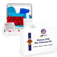 thumbnail image 1 of Kit de Primeros Auxilios MFASCO Deluxe PPE para Limpieza de Material Biológico, 1 of 9