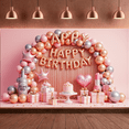thumbnail image 6 of Balloon Decoration Banner Cake Decoration Party Backdrop Crown Decoration for Birthday Party Kids Celebration Indoor Decoration, 6 of 9
