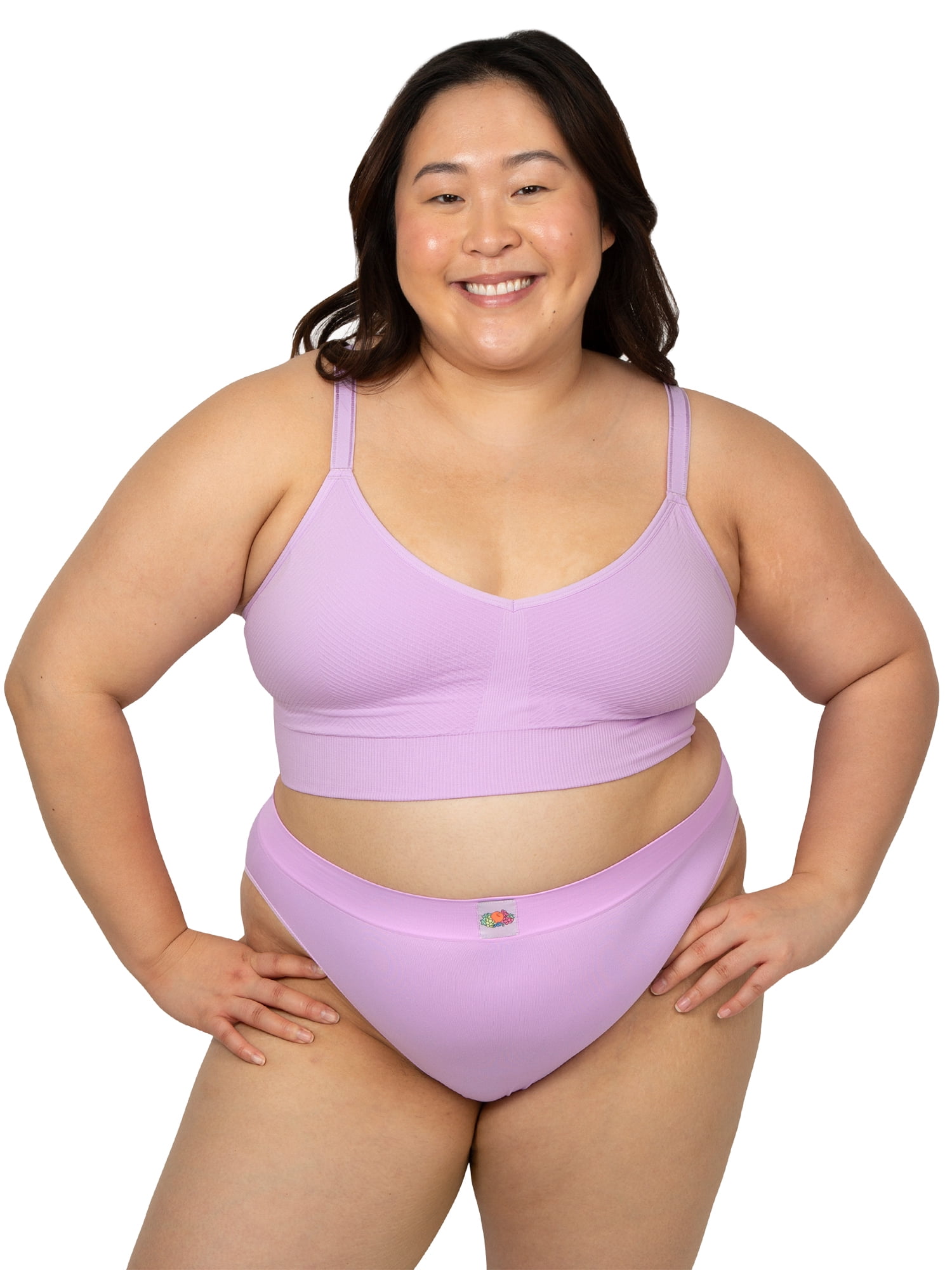 Fresh by Fruit of the Loom So Comfy Seamless Bralette, Style FR134W, Sizes XS-3XL