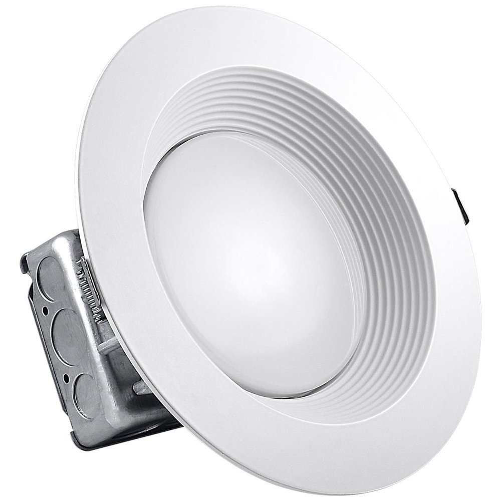 Luxrite 8 Inch Junction Box LED Downlight, 25W (150W Equivalent), 4000K