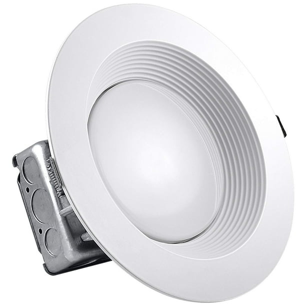 Luxrite 8 Inch Junction Box LED Downlight, 25W (150W Equivalent), 4000K