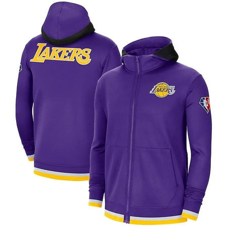 Los Angeles Lakers 75th Anniversary Performance Showtime Full-zip ...