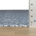 thumbnail image 6 of Geo Diamond Blue/Ivory Handwoven Wool Rug, 8' x 10', 6 of 6