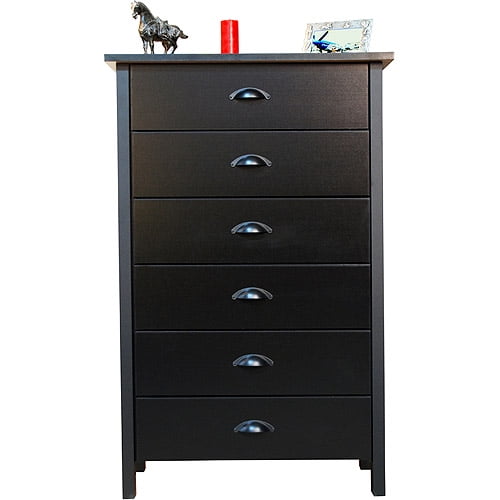 Shop for black black dressers in shop dressers by color at walmart and save. nouvelle 6 drawer dresser black