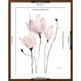 thumbnail image 2 of Art.com Floral Sway II Art Print by Lanie Loreth, Brown Frame Wall Art, 23" x 29", 2 of 4