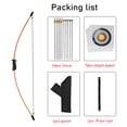 thumbnail image 3 of Runzkzy Beginner Teenagers Hunting and Shooting Bow Arrow Crossbow Target Suction Cup Package Teenagers Small Bow Package, 3 of 11