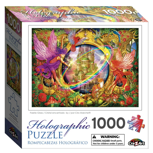 Cra-Z-Art Holographic Faerie Glass Jigsaw Puzzle -