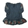 Pre-owned Flapdoodles Girls Blue Dress size: 4T