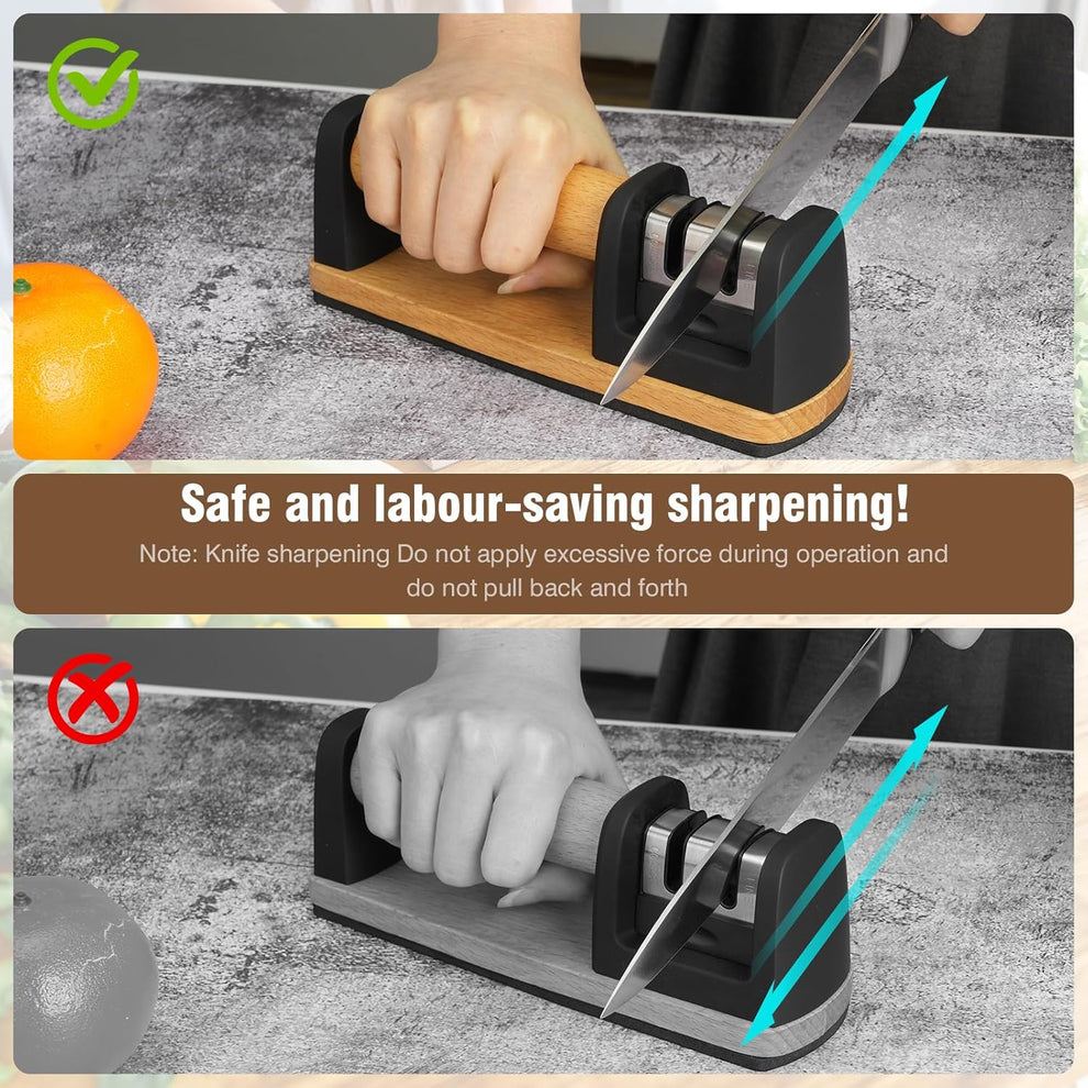 Two-Stage Knife Sharpener