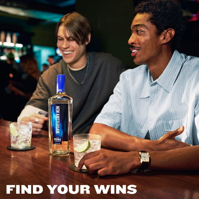 vodkaページ New Amsterdam Vodka, 1.75 Liter Glass Bottle - Walmart.com