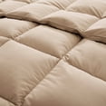 thumbnail image 4 of Peace Nest All season & Lightweight White Goose Down Duvet Comforter Twin - All-season Ginger Root, 4 of 5
