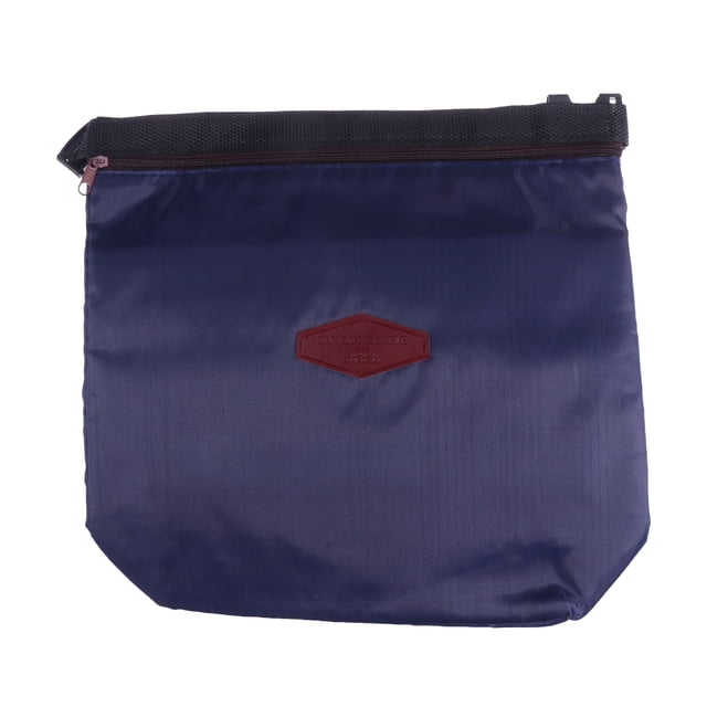 EeaseMX Bolsa de aluminio para almuerzo, con aislamiento térmico, portátil, para el trabajo escolar (azul marino)