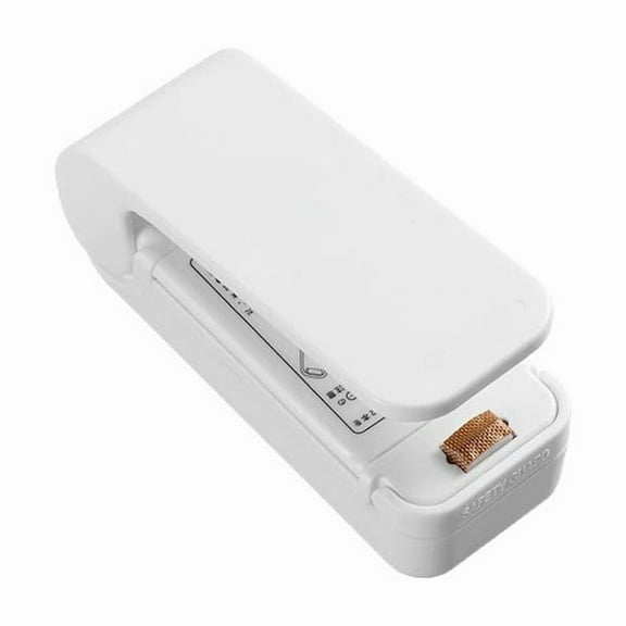 1pc Portable Mini Heat Sealer For Food Bags, Vacuum Sealer, Kitchen Accessory