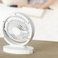 thumbnail image 4 of Giunmcul My Order Multifunctional Mini Charging Small Fan, Strong Wind, Small Night Light, Office Desktop, Small Dormitory, Silent Electric Fan, 4 of 5