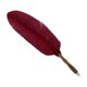 thumbnail image 2 of Feather Pen Set Durable Creativity Easy Writing Stationery Gift Box for Lover Teacher Classmate GiftSprinkler Red Wine, 2 of 5
