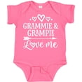 thumbnail image 3 of Inktastic Grammie and Grampie Love Me Boys or Girls Baby Bodysuit, 3 of 5