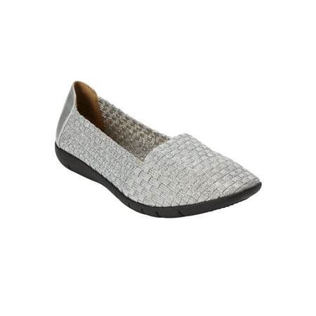 

Comfortview Women s Wide Width The Bethany Flat Shoes