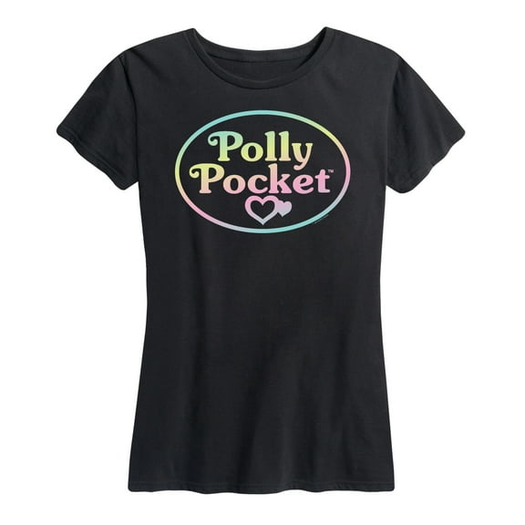 Polly Pocket - Polly Pocket Ombre Logo - Women's Short Sleeve Graphic T-Shirt