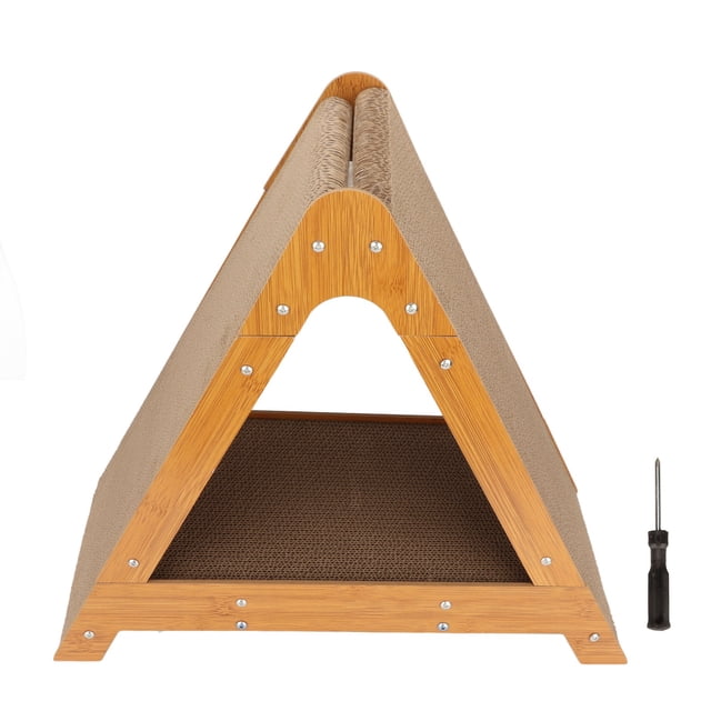 Tablero Para Rascar Gatitos, Diseño Multifacético, Base Estable, Cartón Corrugado Para Gatos, Divertido Para Gatos ANGGREK Otros