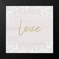 thumbnail image 2 of Kimberly, Allen 12x12 Black Modern Framed Museum Art Print Titled - Christmas Romance 14, 2 of 5
