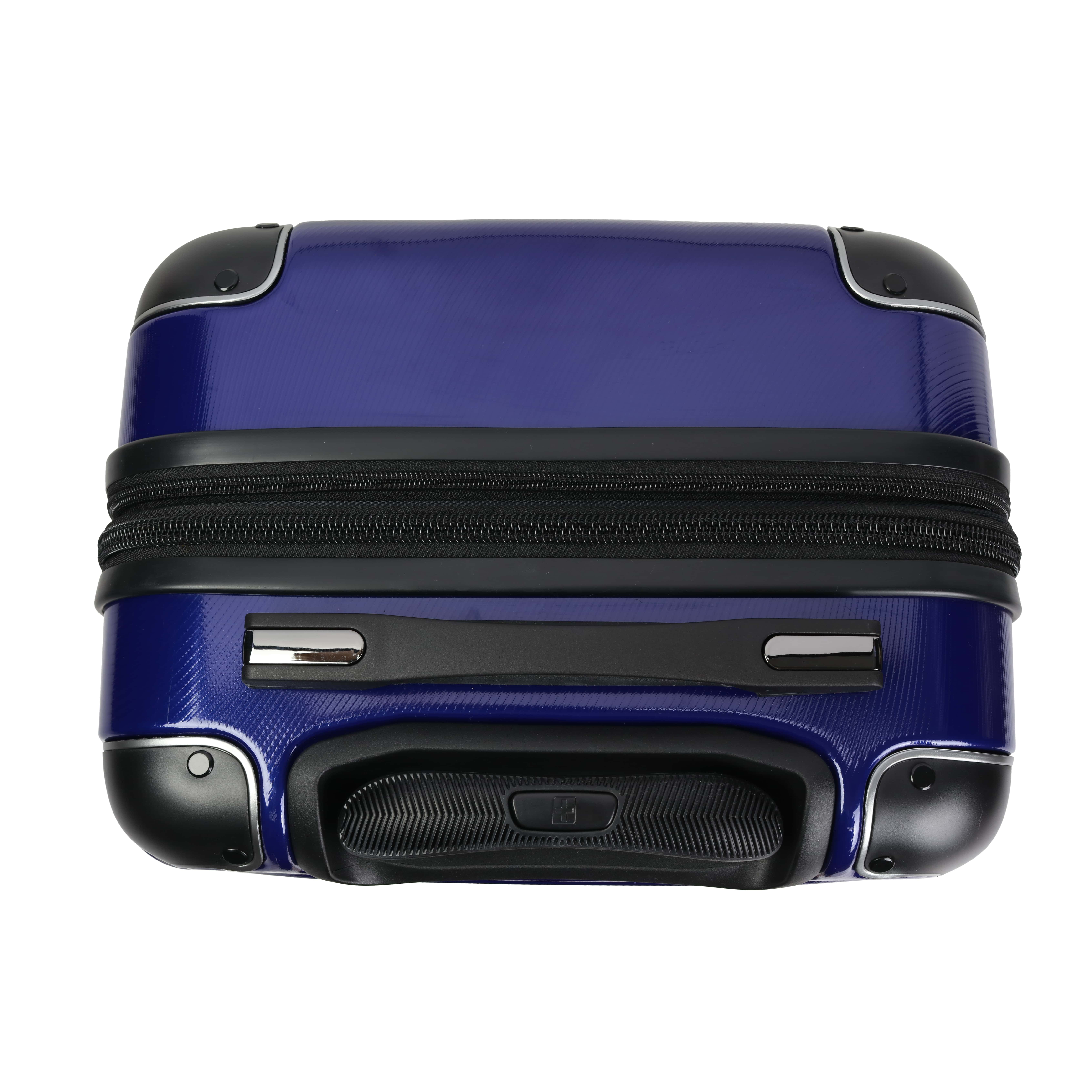 Swisstech 21 Hardside Carry-on Upright Luggage, Blue 