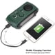 thumbnail image 3 of Radio solar de manivela con linterna LED, radio portátil de emergencia para acampar con energía solar, radio AM/FM con luz táctil LED y cargador de teléfono de emergencia, 3 of 5