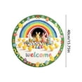 thumbnail image 3 of zhangmingg Welcome Mat Round Absorbent Doormat Non- Decorative Rug for, 3 of 8