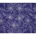 thumbnail image 4 of oneOone Cotton Flex Fabric Leaves & Floral Artistic Sashiko Print Fabric Prints by Yard 40 Inch Wide, 4 of 4