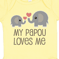thumbnail image 4 of Inktastic My Papou Loves Me Grandchild Boys or Girls Baby Bodysuit, 4 of 5