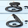 thumbnail image 5 of Anillo magnético para teléfono celular MagSafe JM soporte para teléfono móvil ajustable para iPhone 14/13/12 plata, 5 of 5