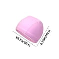 thumbnail image 3 of 10Pcs Swimming Cap For Men And Women, Vacemry Swimming Cap For Men And Women, Waterproof High Elasticity Silicone Swim Cap, Ear Protection Long Hair Not Strangling Head, For Pool Spa Lap Swimming, 3 of 6