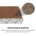thumbnail image 5 of FurHaven Pet Products Holiday Celebration Corrugated Flat Scratcher for Cats - Hannukah Print, 5 of 9