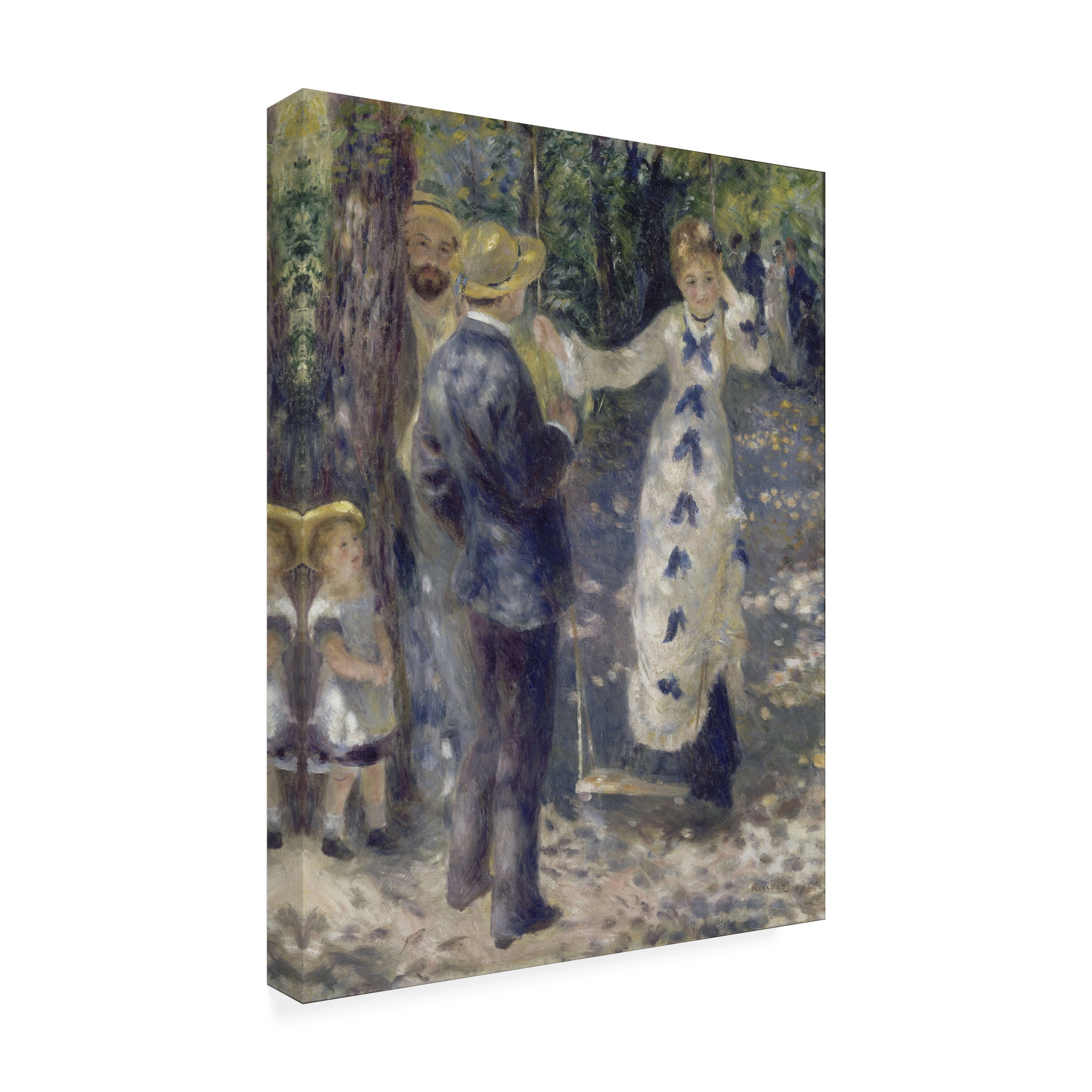 Renoir 'The Swing' Canvas Art