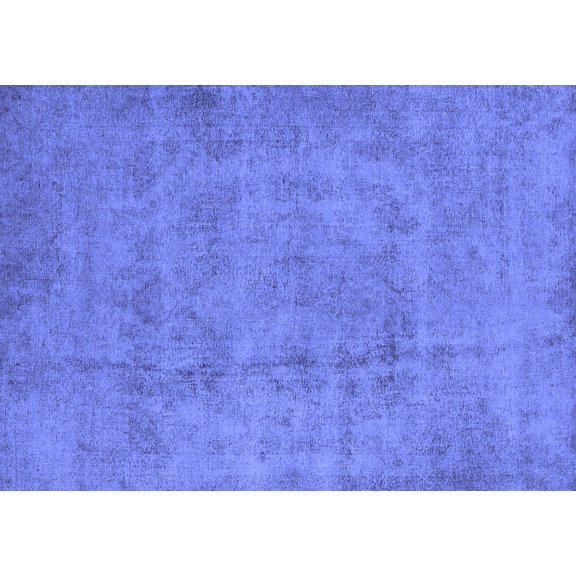 Ahgly Company Indoor Rectangle Oriental Blue Industrial Area Rugs, 2' x 5'