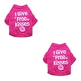 thumbnail image 4 of Camisa de verano Greeniant para perros Bulldog Rosa rojo XL, 4 of 6