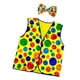 thumbnail image 4 of Accesorios de chaleco de payaso, disfraz de Halloween de colores brillantes para hombres y mujeres, juegos de rol Azul con pajarita, 4 of 9