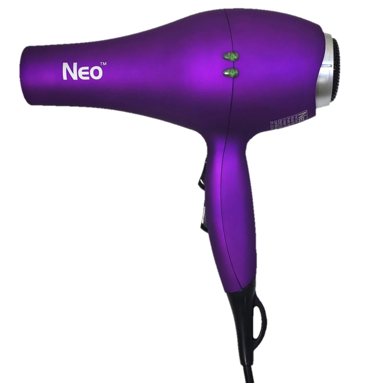 The Neo Choice Ionic Pro 2000W Hair Dryer Quiet and long-lasting AC motor (Metallic Purple)