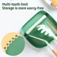 thumbnail image 5 of Lid Support Rest, Utensil Rest, Utensil Rest, Kitchen Spoon Rest, Lid Holder, Beautiful Shape, Easy to Clean (Green), 5 of 5