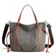 thumbnail image 1 of Bolso de hombro de lona para mujer, bolso de mano con asa superior, bolso de mensajero con correa ajustable para el hombro JM, 1 of 4