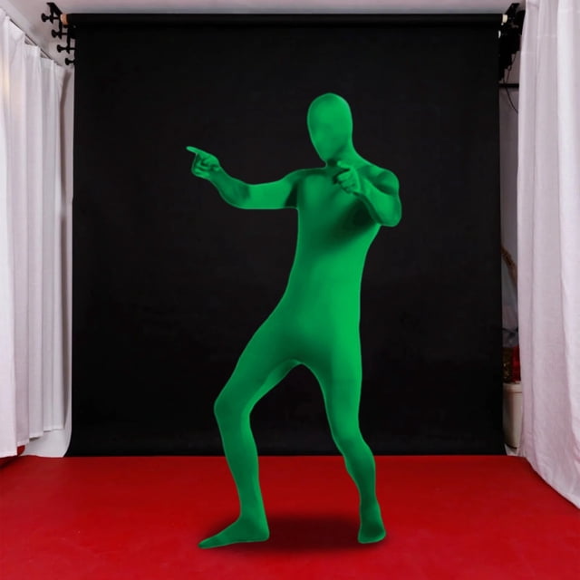 RKSTN Jum Psuit Ninja Invisible Tights 135-145cm Green Green Kitchen Gadgets